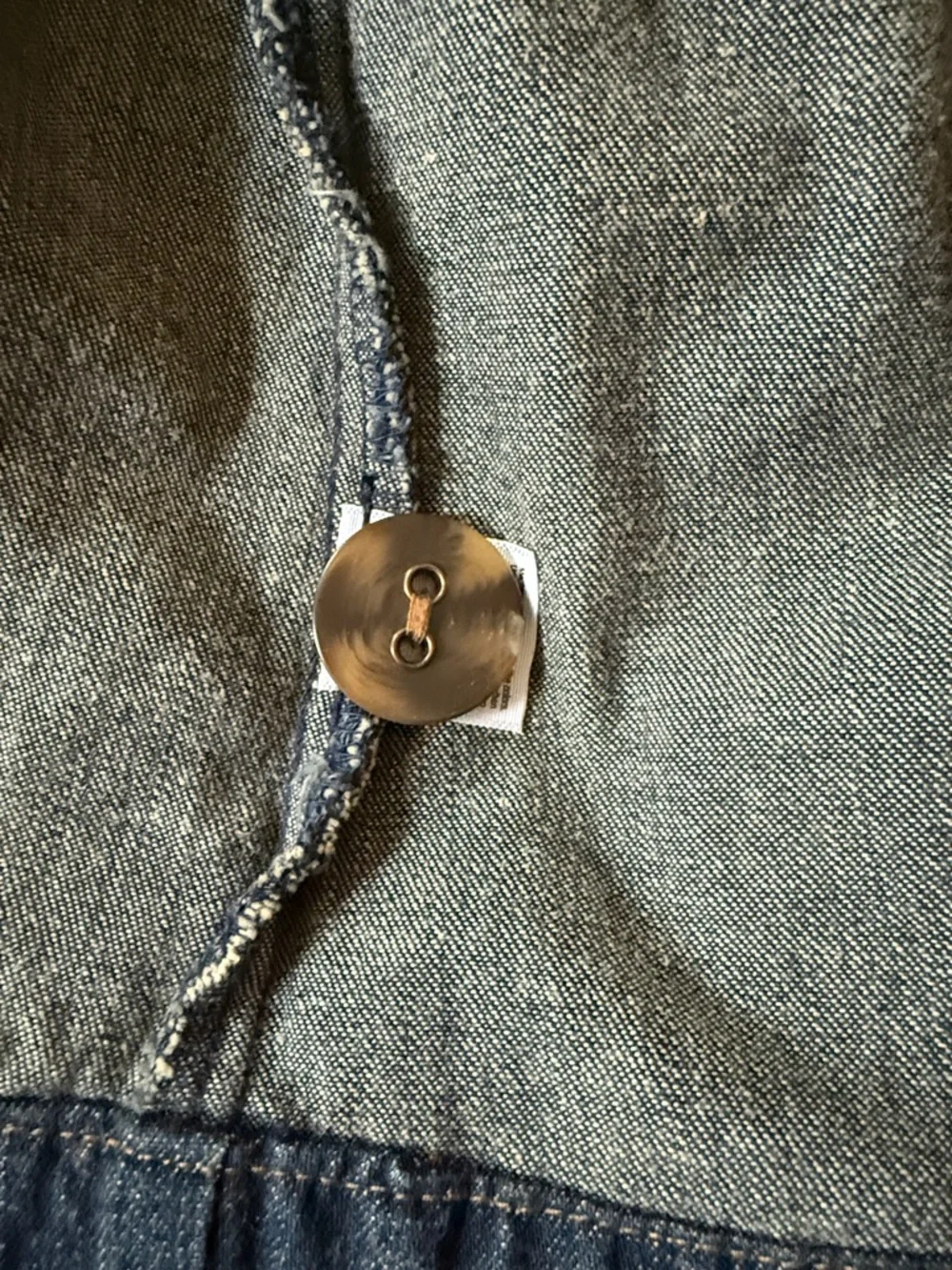 a.n.a Dark Blue Denim Button-Up Jacket - Picture 5 of 7
